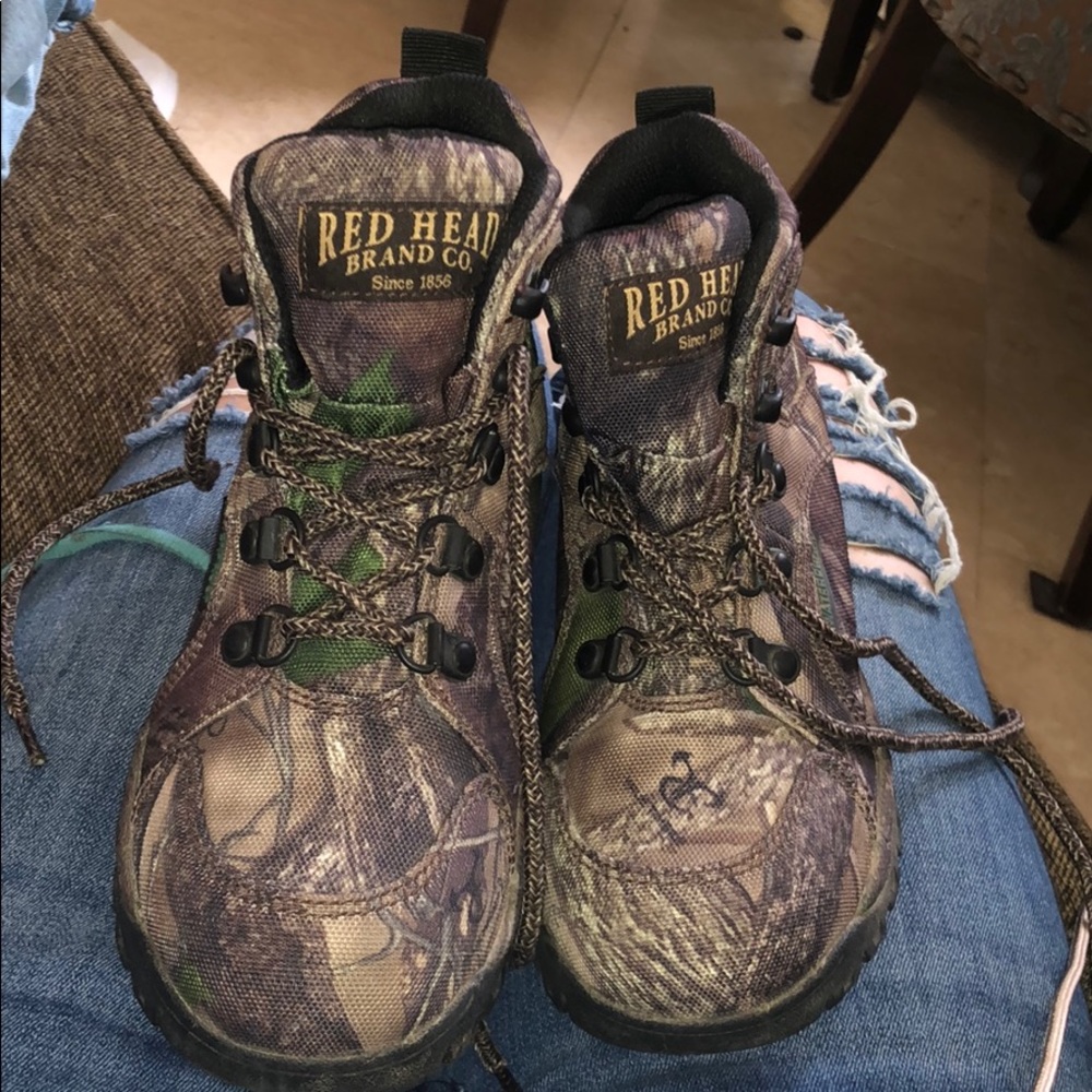 Kids Camo Water Proof Hiking Boots